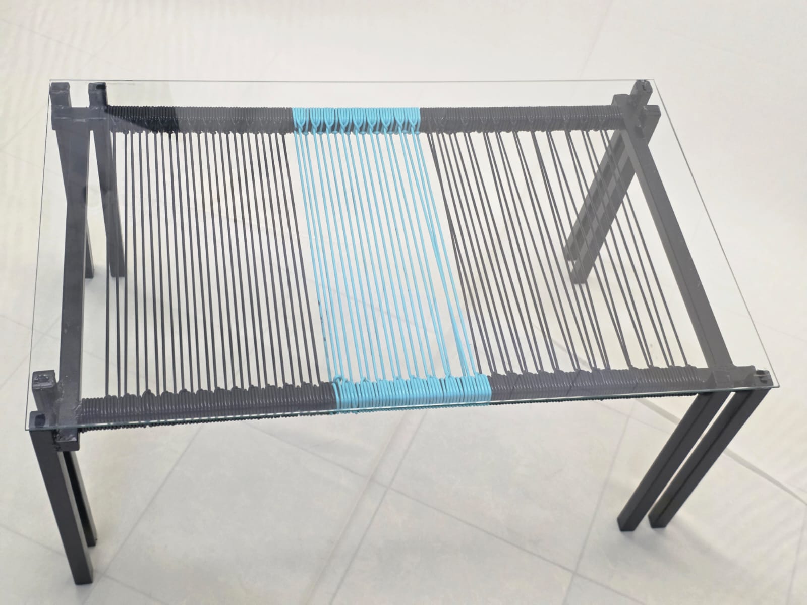 Mesa duo tejido